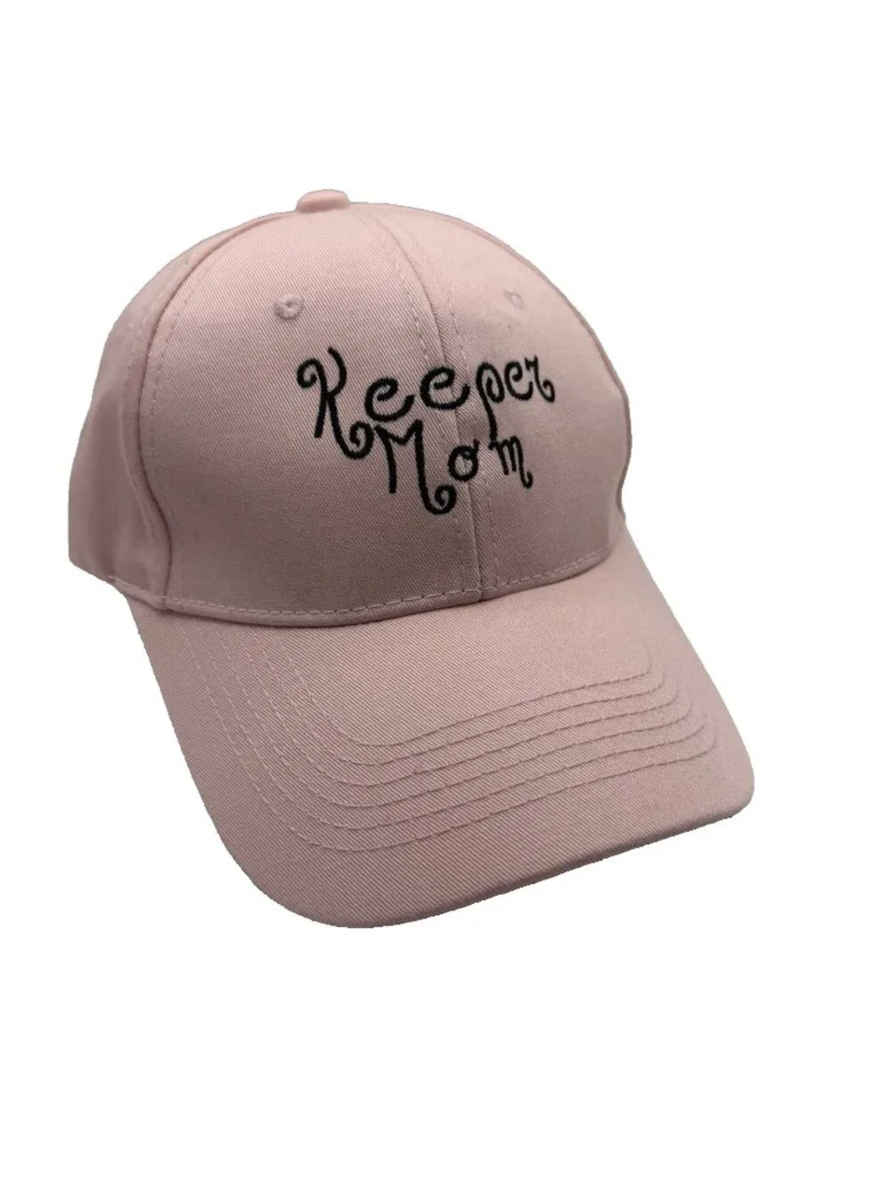 Soccer Keeper Mom Hat Baseball Cap Women 1 Size Pink Goalie Goalkeeper Adjustabl